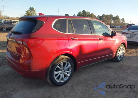 2019 Buick Envision Fwd Preferred from USA, damaged, VIN LRBFXBSA6KD016544